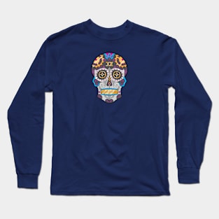 Clockwork Sugar Skull Long Sleeve T-Shirt